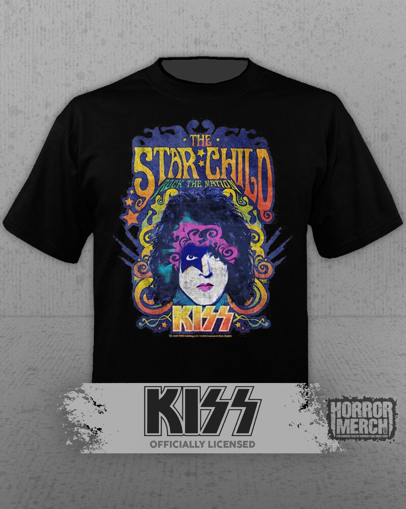 Kiss - Starchild Mens Shirt
