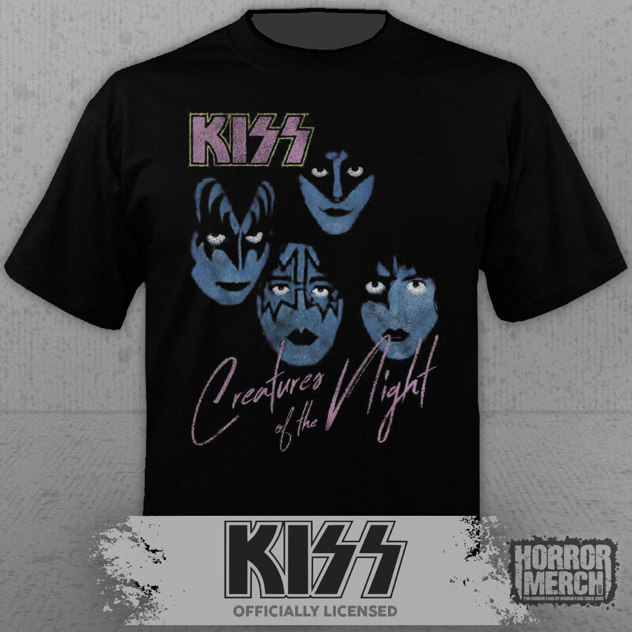 Kiss - Creatures Of The Night Mens Shirt