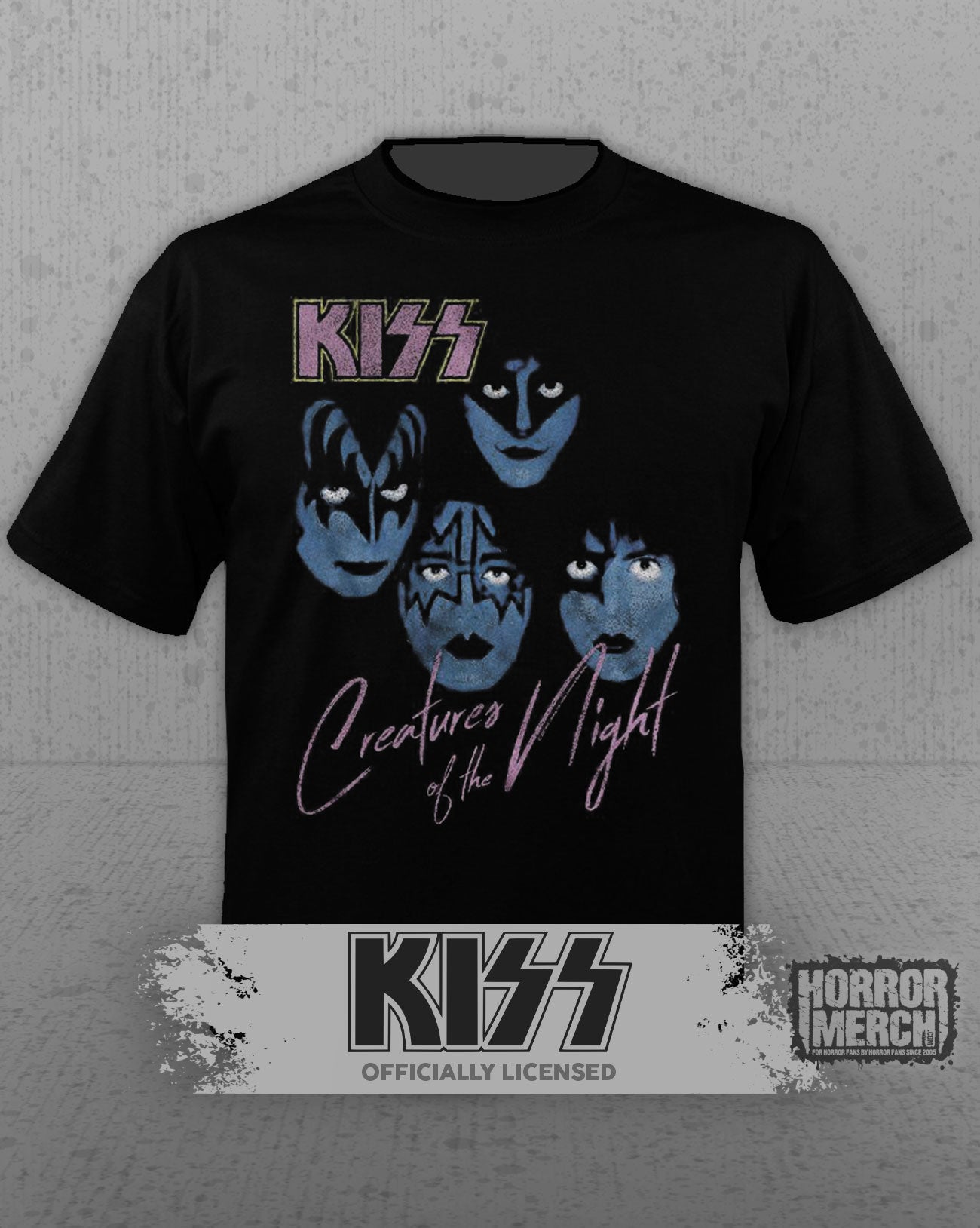 Kiss - Creatures Of The Night Mens Shirt
