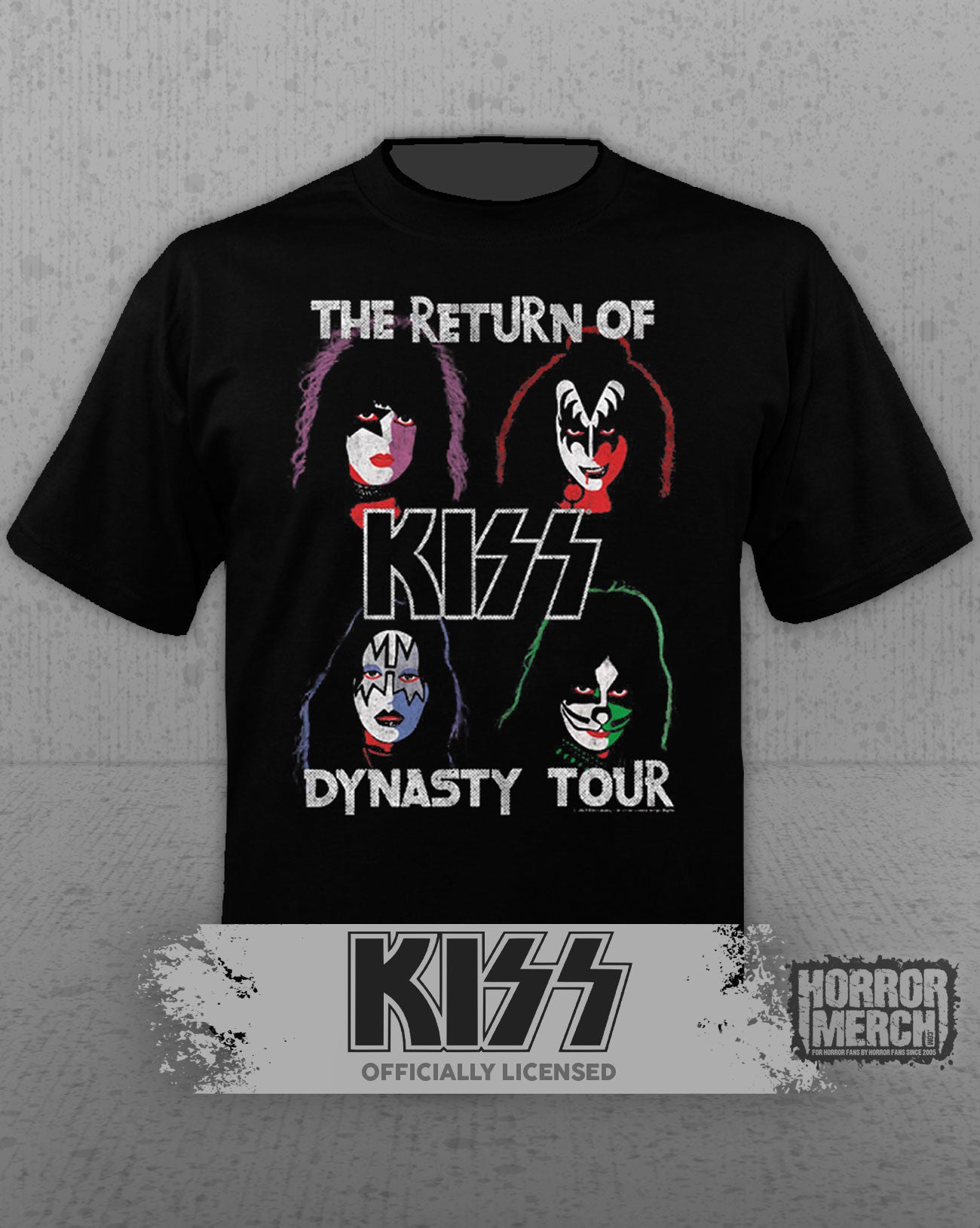 Kiss - Dynsasty Tour Mens Shirt