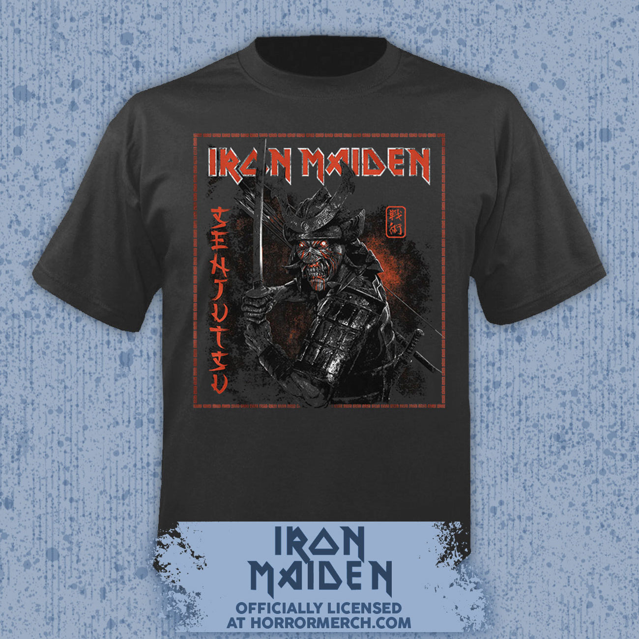 Iron Maiden - Senjutsu Shirt (Gray)