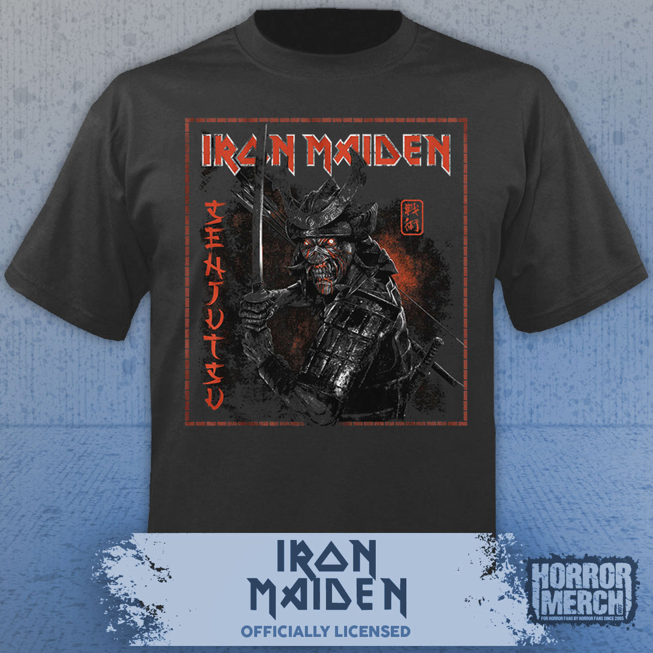 Iron Maiden - Senjutsu Shirt (Gray)
