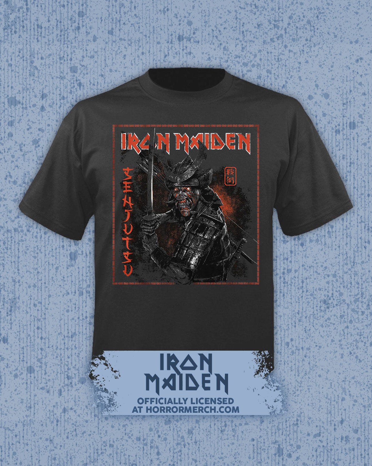 Iron Maiden - Senjutsu Shirt (Gray)