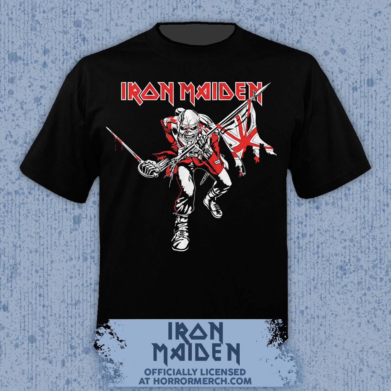 Iron Maiden - Troopers Cutout Shirt
