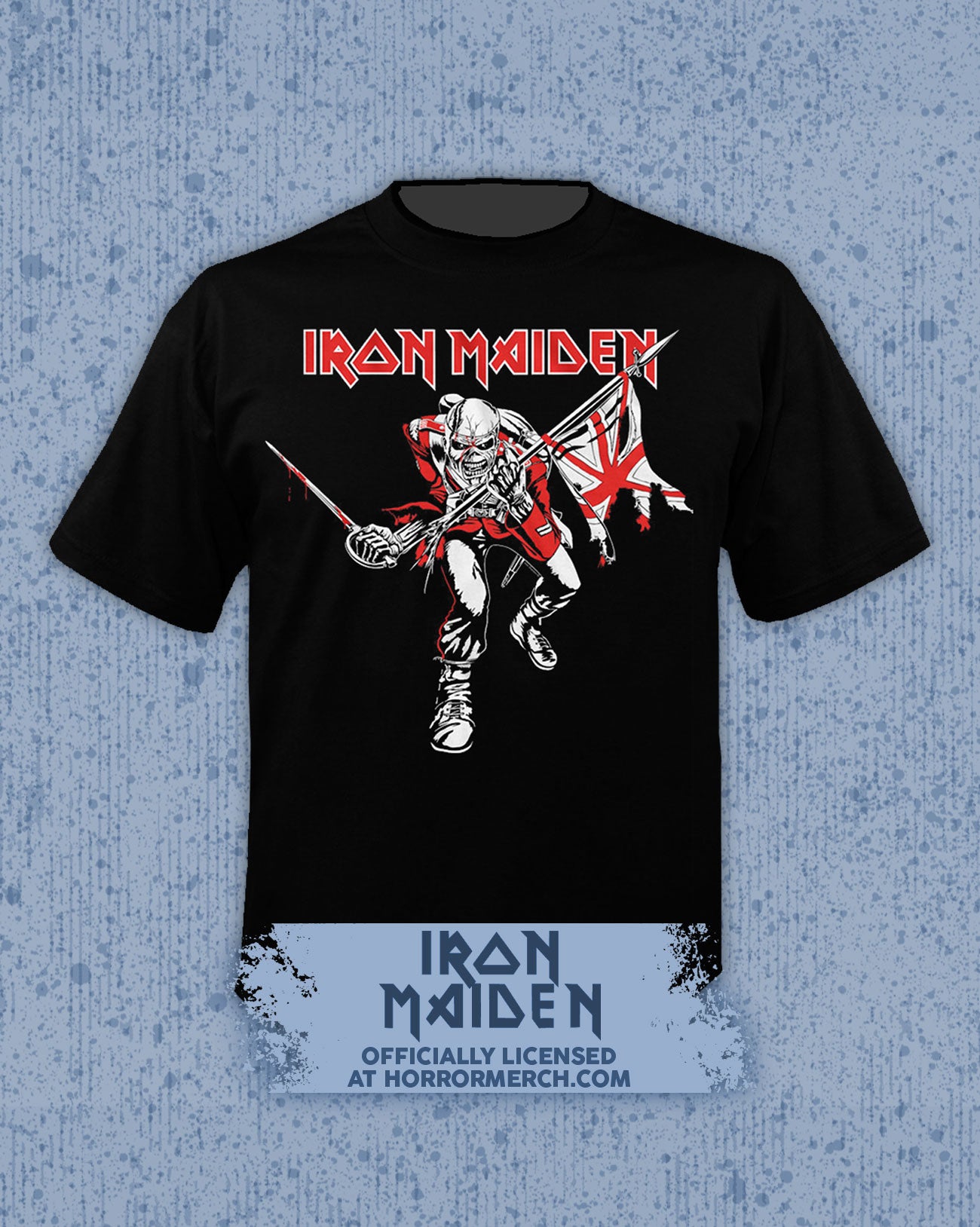 Iron Maiden - Troopers Cutout Shirt