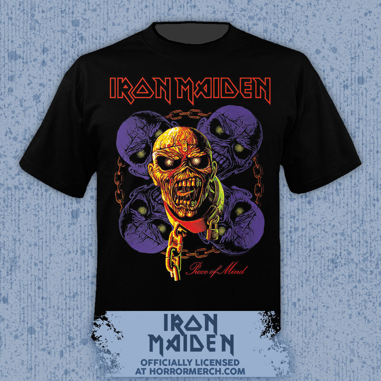 Iron Maiden - Piece Of Mind (Color) Shirt