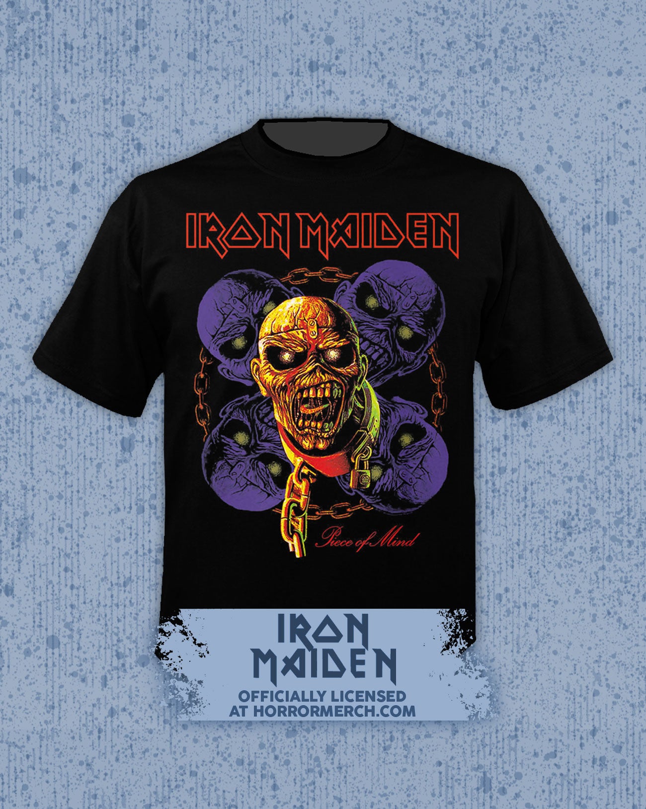 Iron Maiden - Piece Of Mind (Color) Shirt