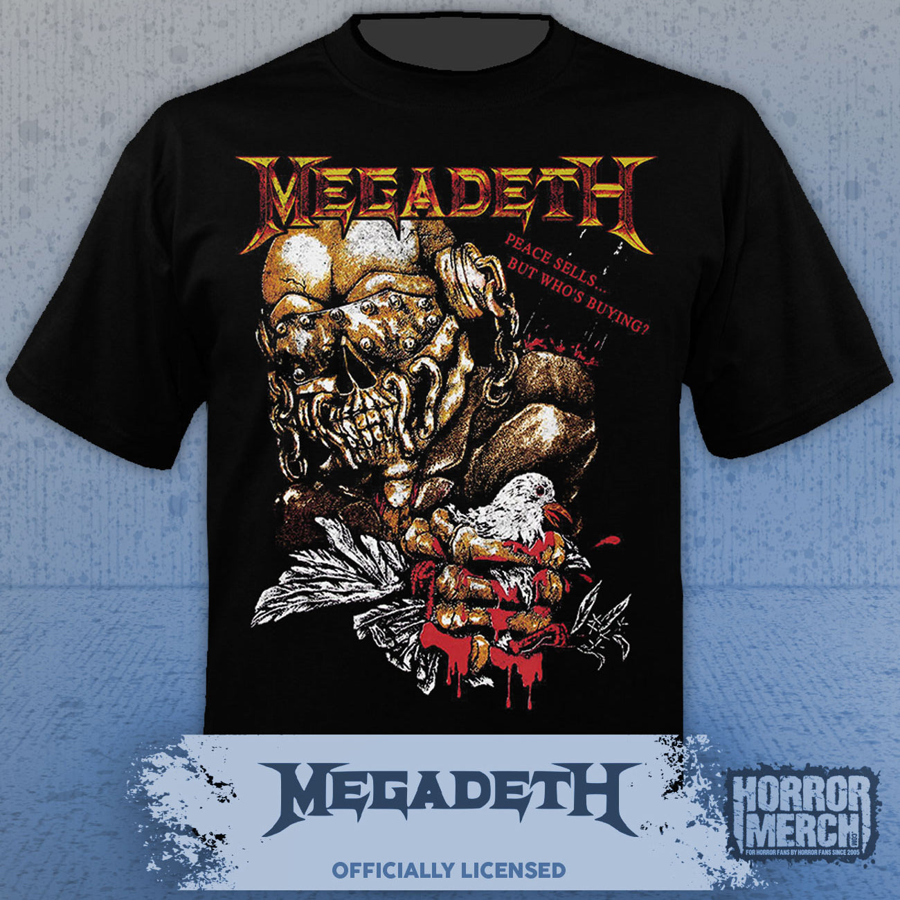 Megadeth - Peace Dove Mens Shirt