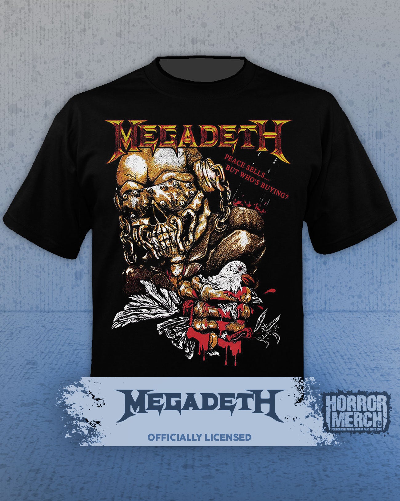 Megadeth - Peace Dove Mens Shirt