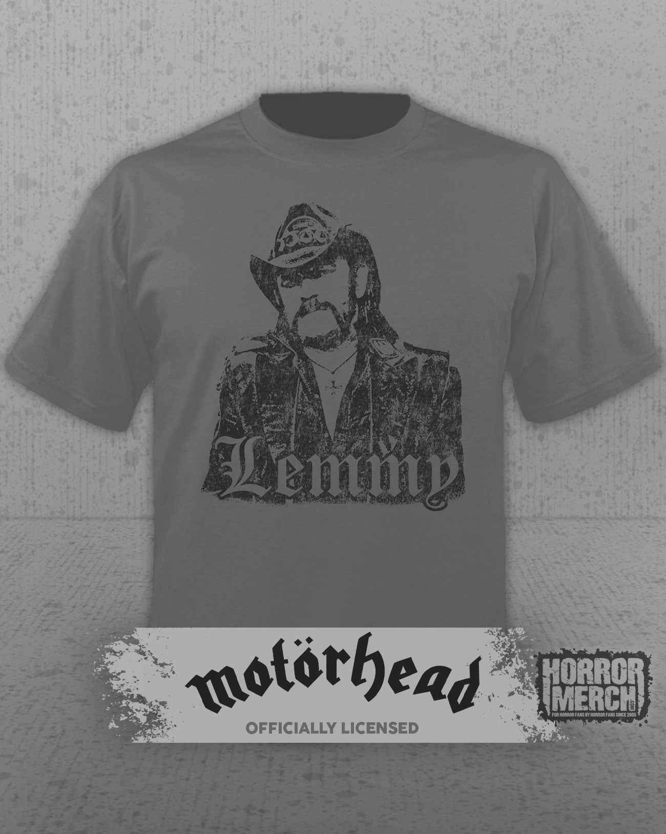 Motorhead - Lemmy Mens Shirt (Gray)