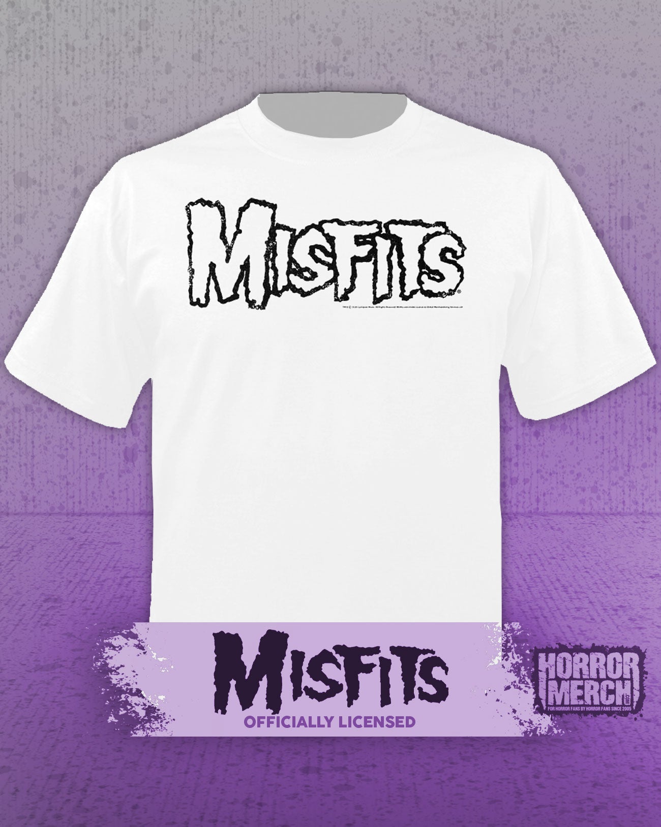 Misfits - Logo Mens Shirt (White)