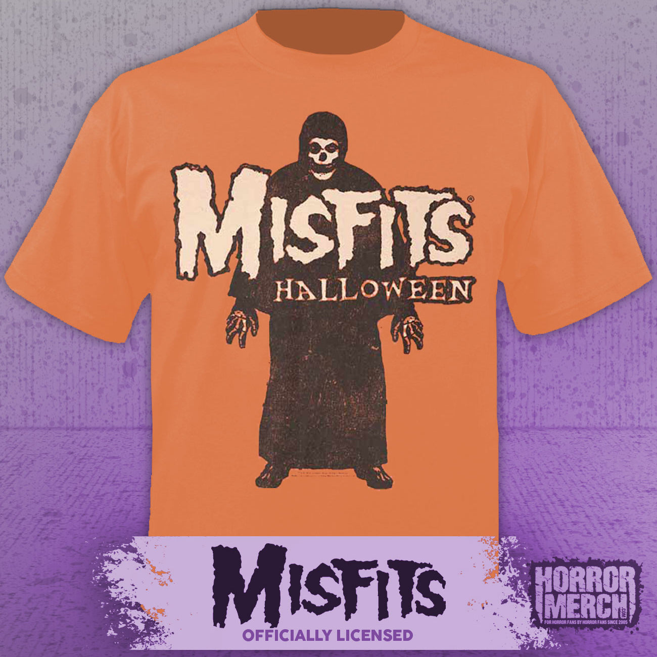 Misfits - Halloween Mens Shirt (Orange)