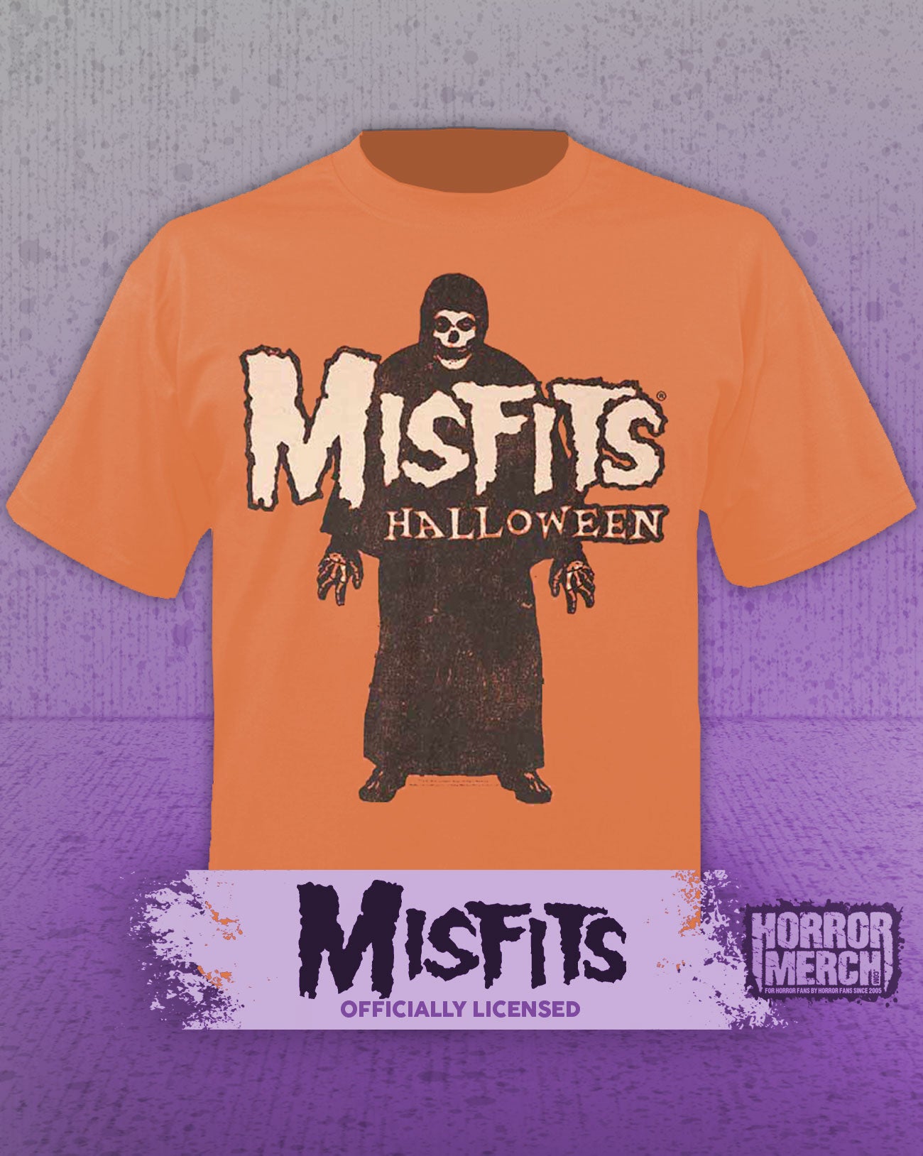 Misfits - Halloween Mens Shirt (Orange)