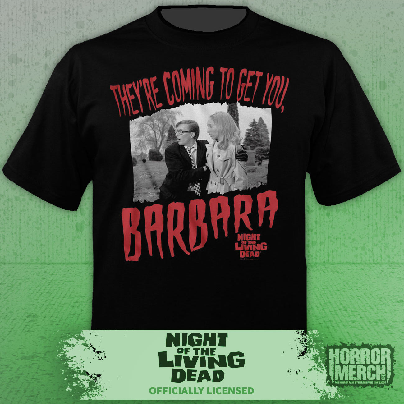 Night Of The Living Dead - Barbara Mens Shirt