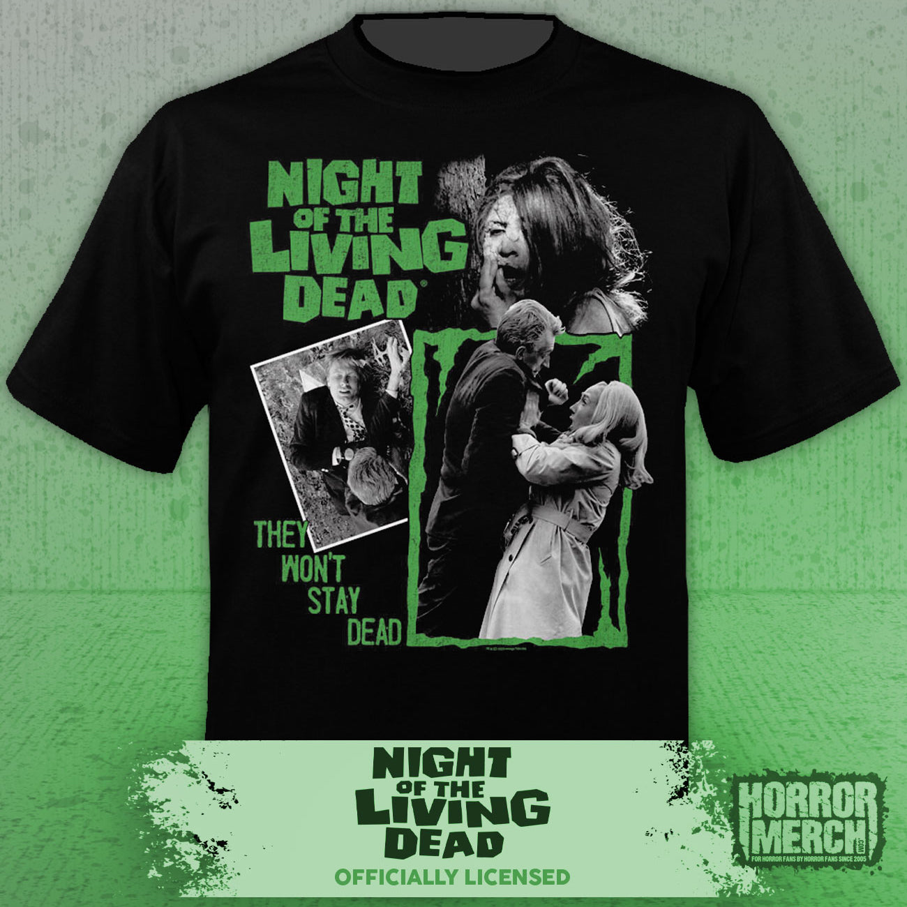 Night Of The Living Dead - Attack Mens Shirt