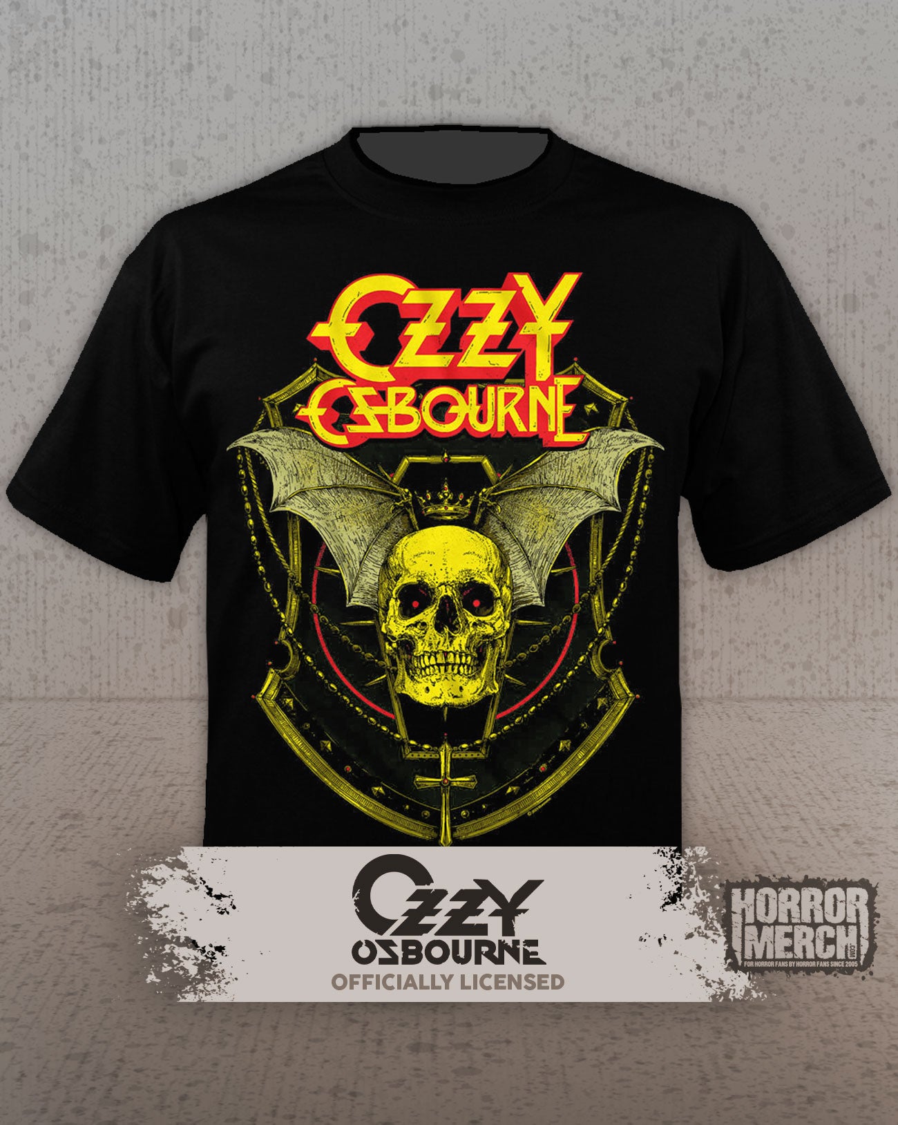 Ozzy Osbourne - Skull Mens Shirt