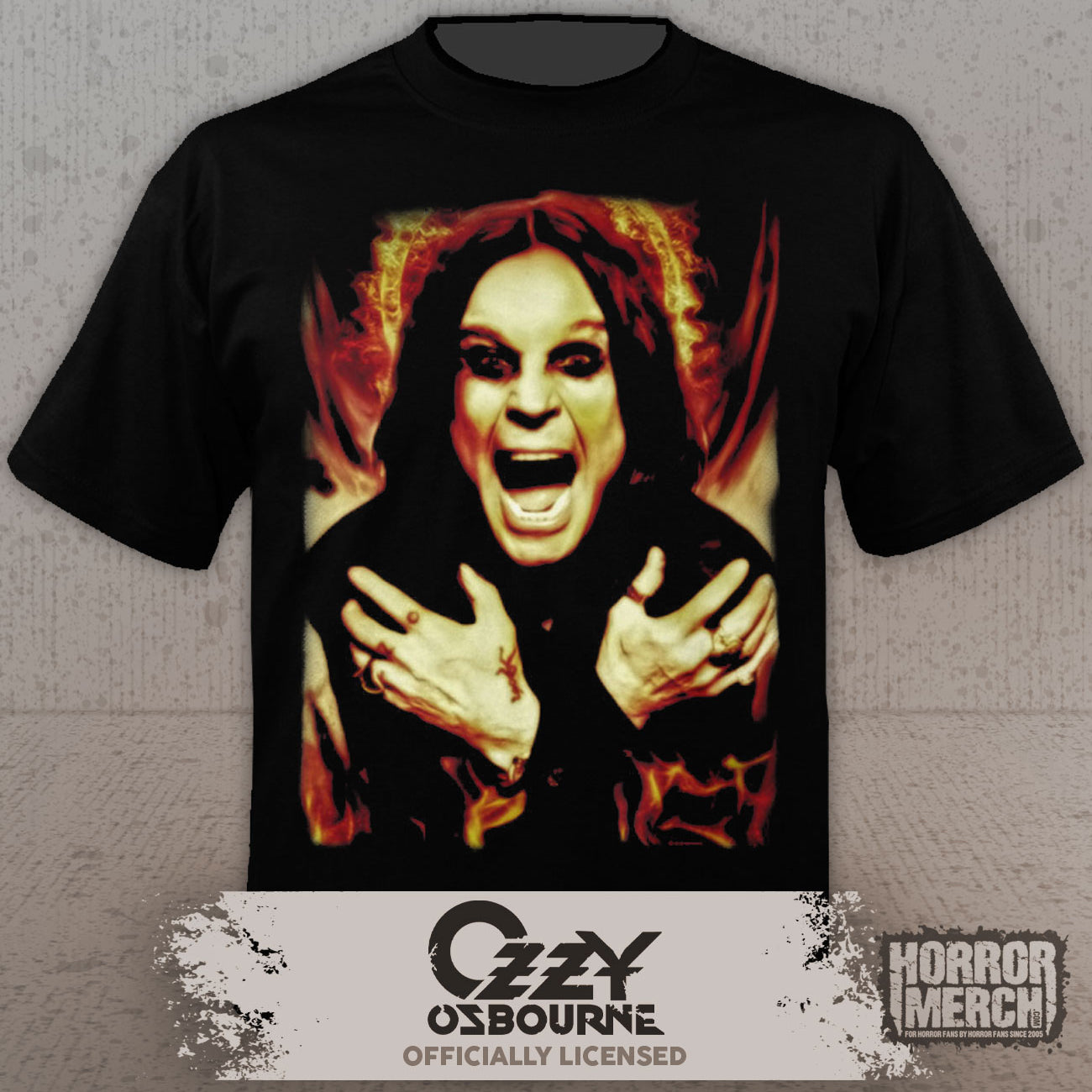 Ozzy Osbourne - Prince Of Darkness Mens Shirt