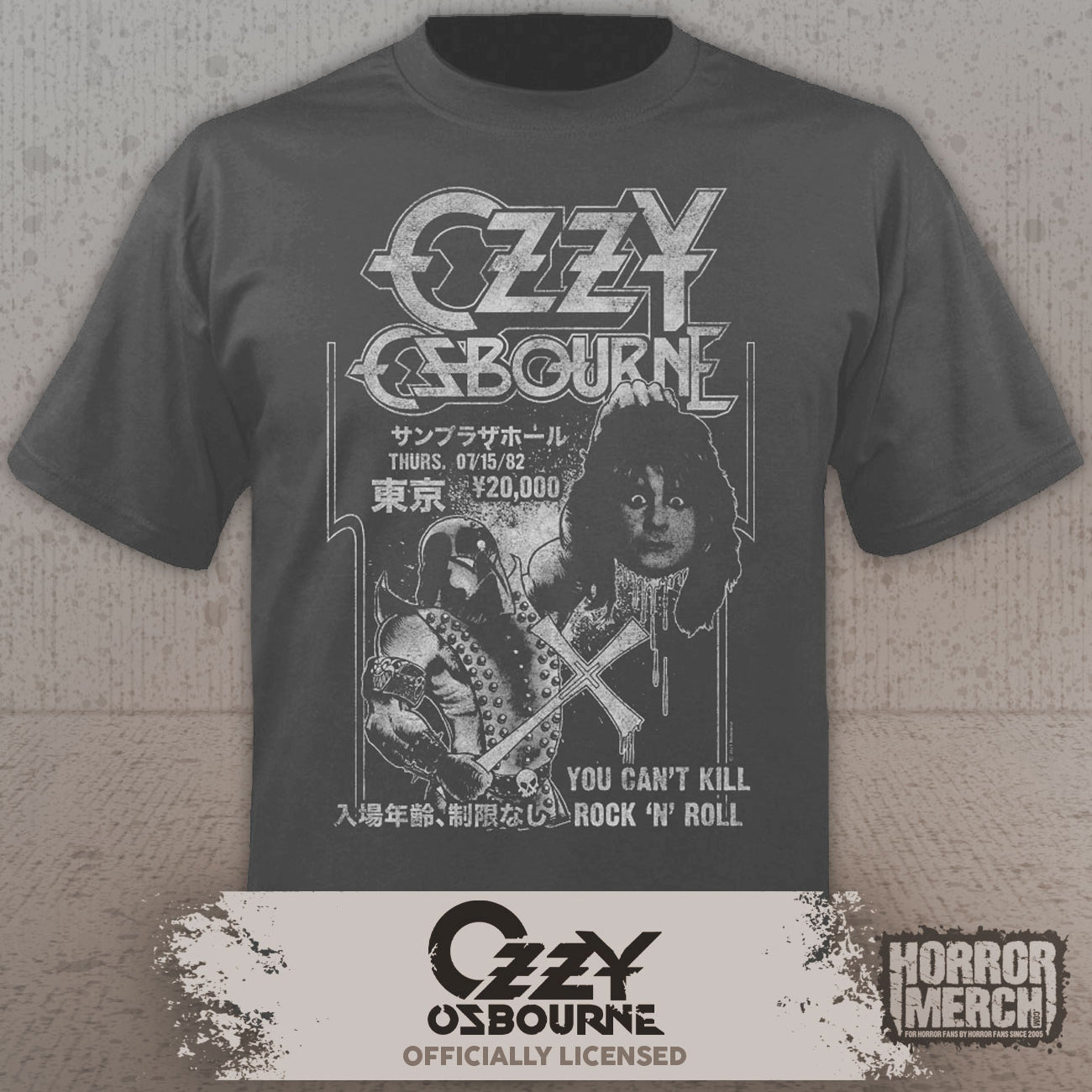 Ozzy Osbourne - Executioner Mens Shirt (Gray)