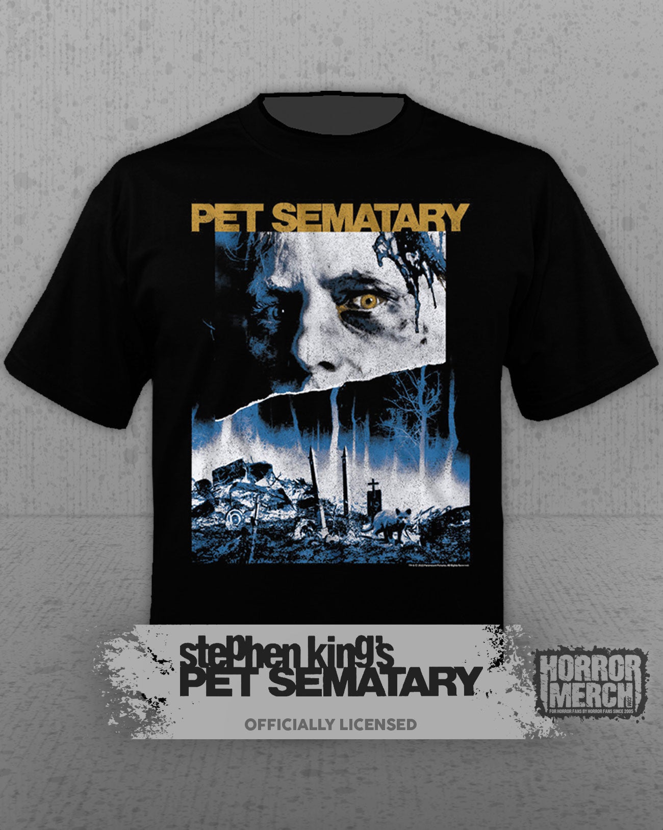 Pet Sematary - Poster Mens Shirt