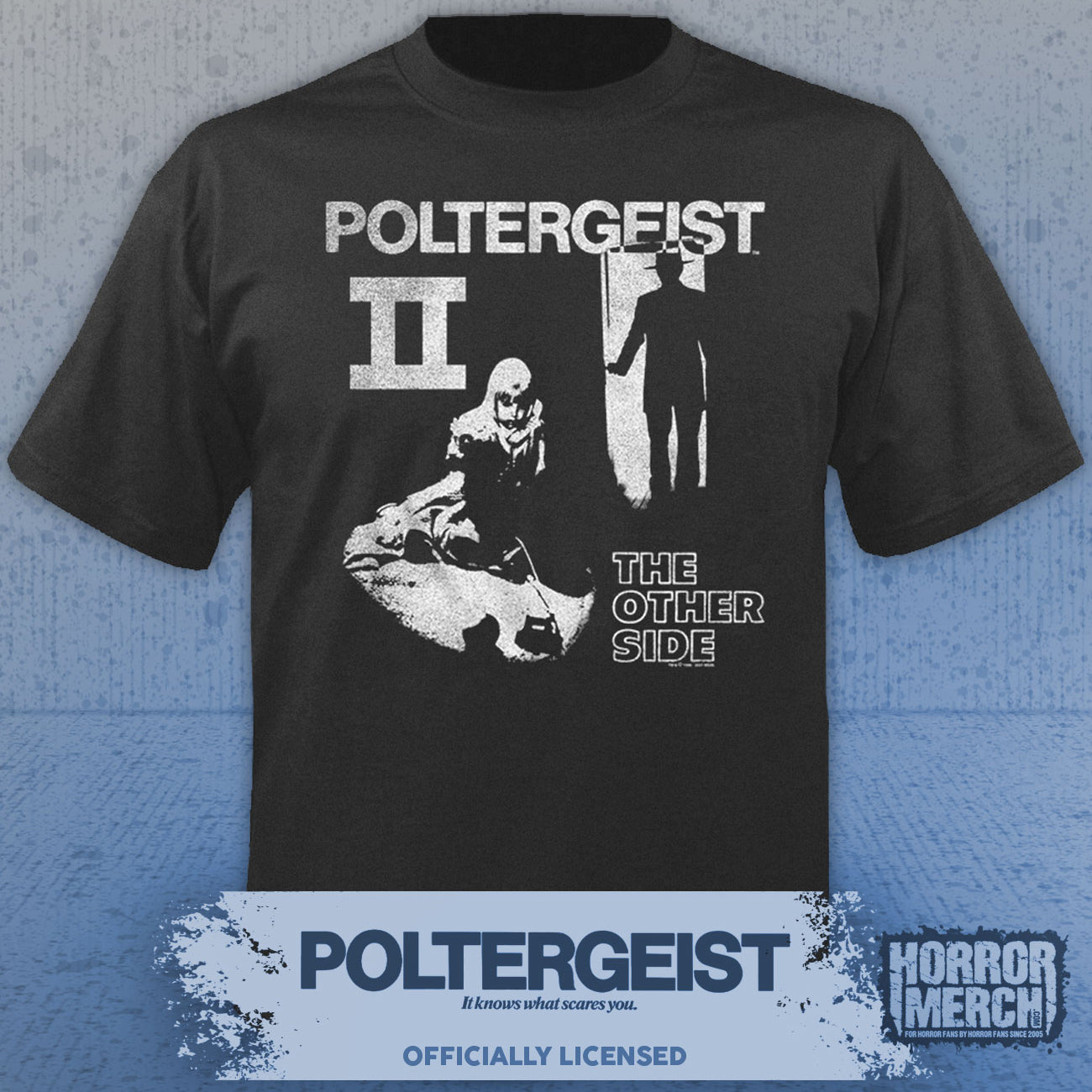 Poltergeist - The Other Side Mens Shirt (Gray)