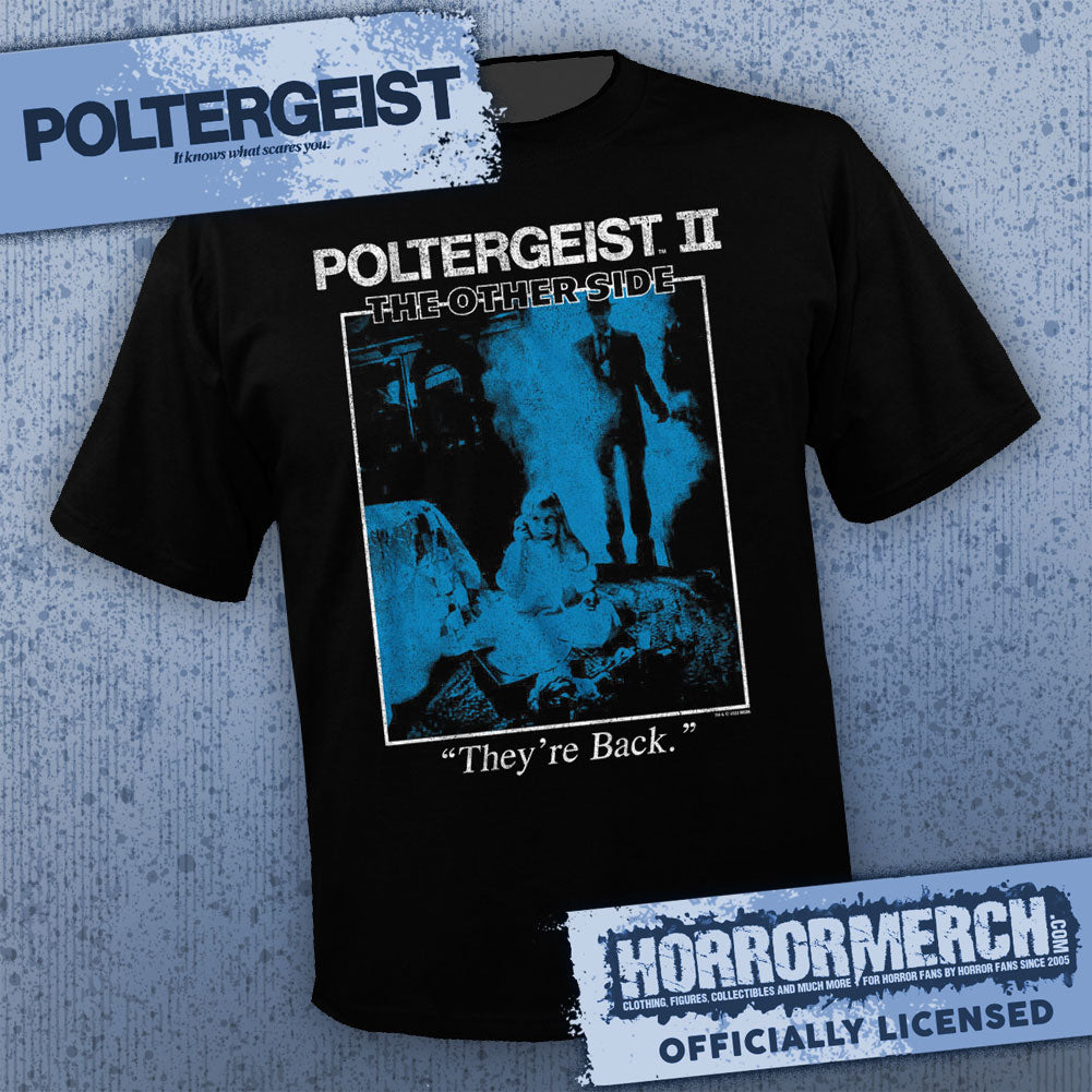 Poltergeist - Theyre Back (Blue Shadows) Mens Shirt