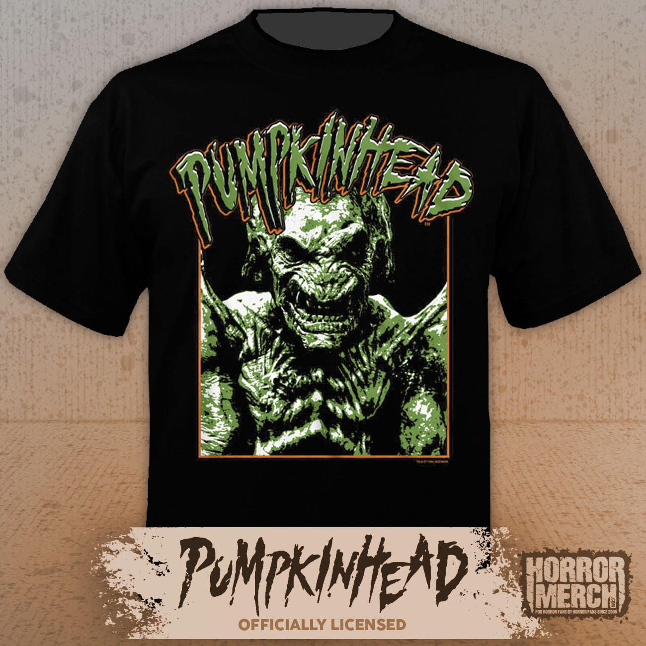 Pumpkinhead - Close-Up Womens Shirt
