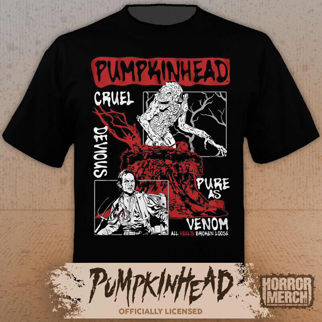 Pumpkinhead - Broken Loose Mens Shirt