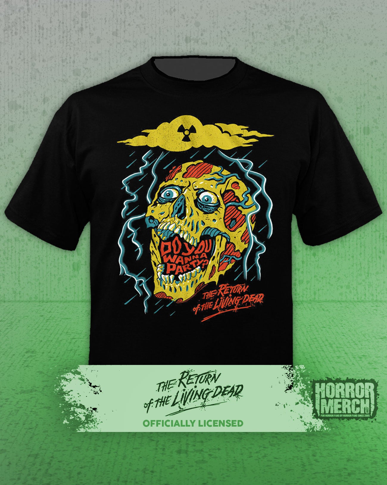 Return Of The Living Dead - Do You Wanna Party (Acid Rain) Mens Shirt