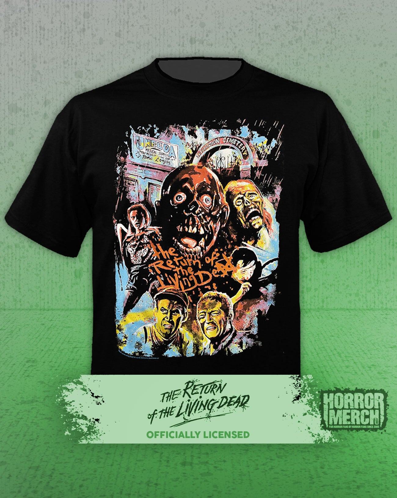 Return Of The Living Dead - Movie Collage Mens Shirt