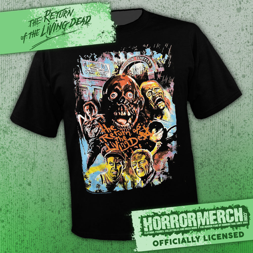 Return Of The Living Dead - Movie Collage Mens Shirt