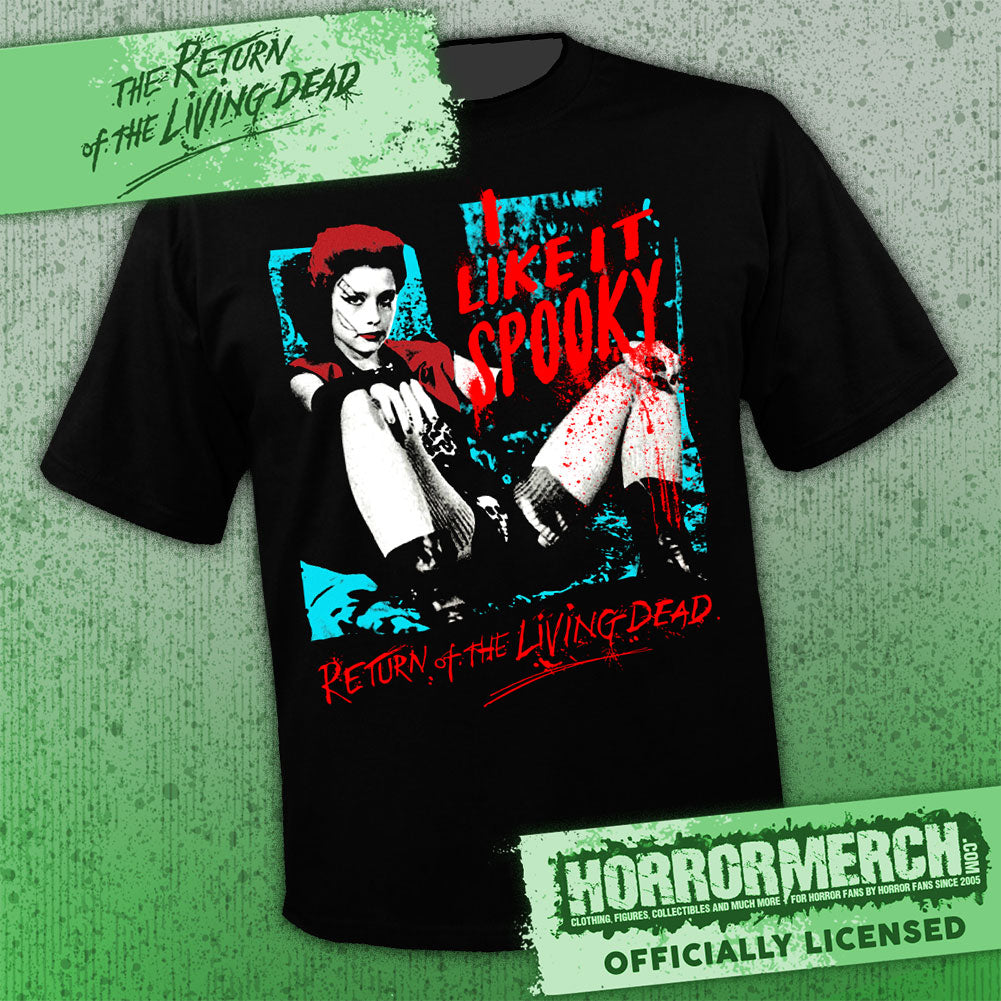 Exclusive - Return Of The Living Dead - I Like It Spooky (Trash) Mens Shirt