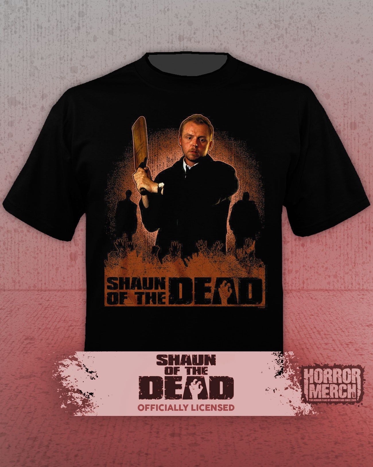 Shaun Of The Dead - Cricket Paddle Mens Shirt