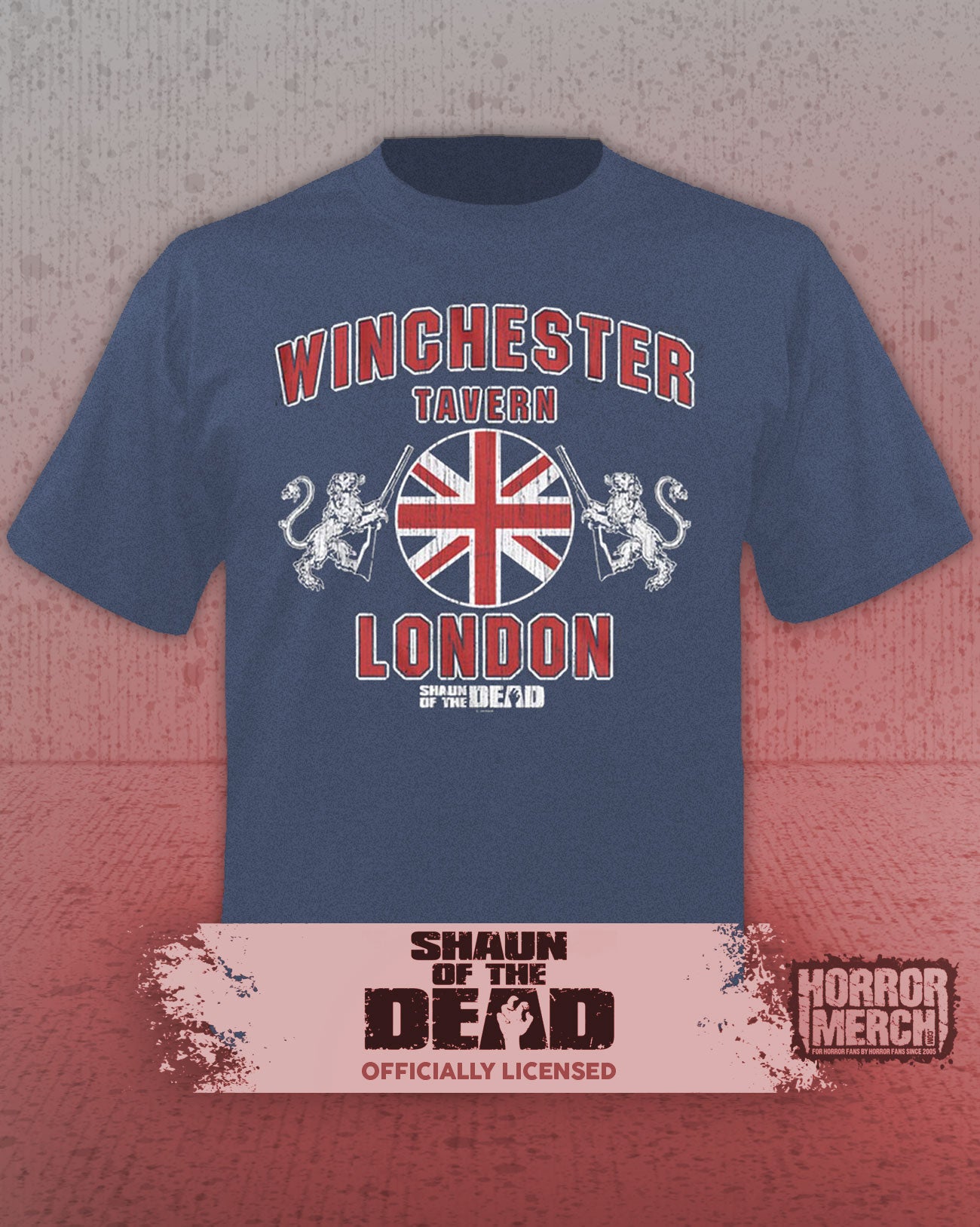 Shaun Of The Dead - Winchester Mens Shirt (Blue)