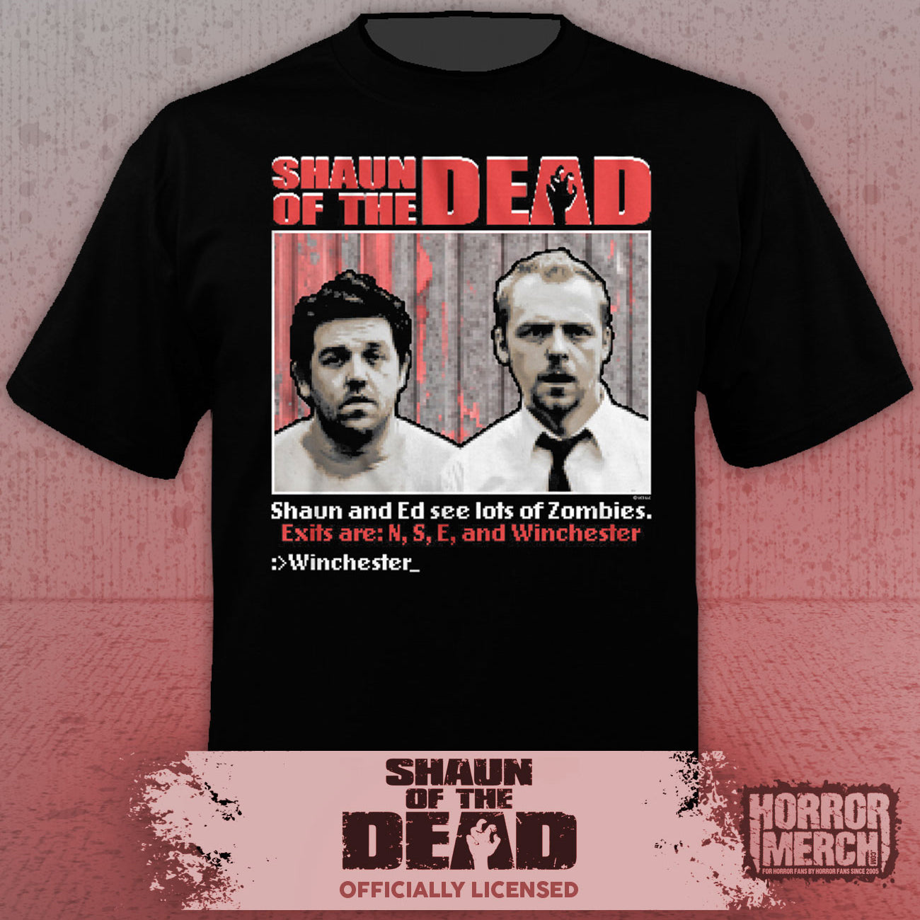 Shaun Of The Dead - Run Winchester Mens Shirt