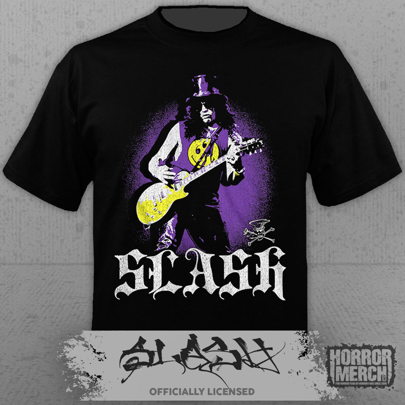 Guns N Roses - Purple Burst (Slash) Mens Shirt