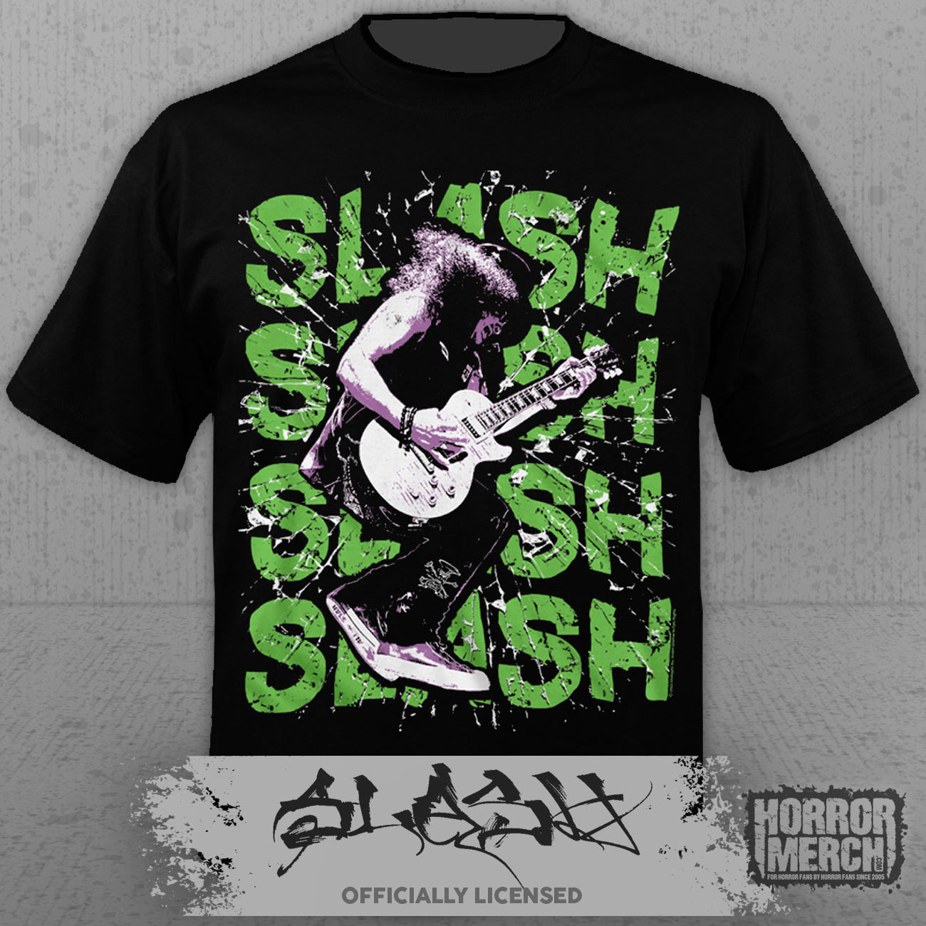 Guns N Roses - Broken Glass (Slash) Mens Shirt