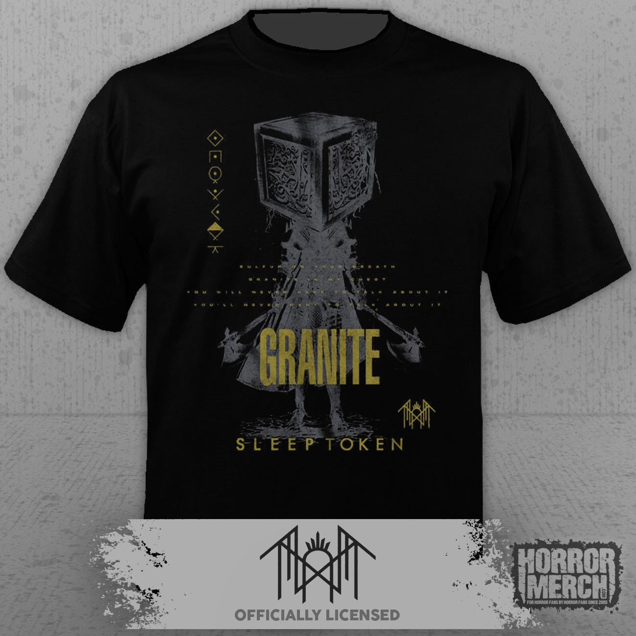 Sleep Token - Granite Mens Shirt
