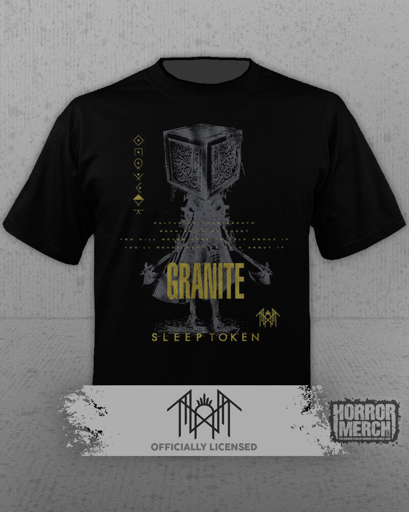 Sleep Token - Granite Mens Shirt
