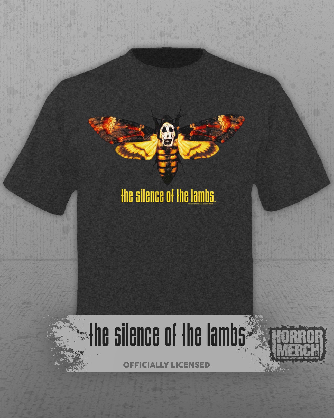 Silence Of The Lambs - Moth Mens Shirt