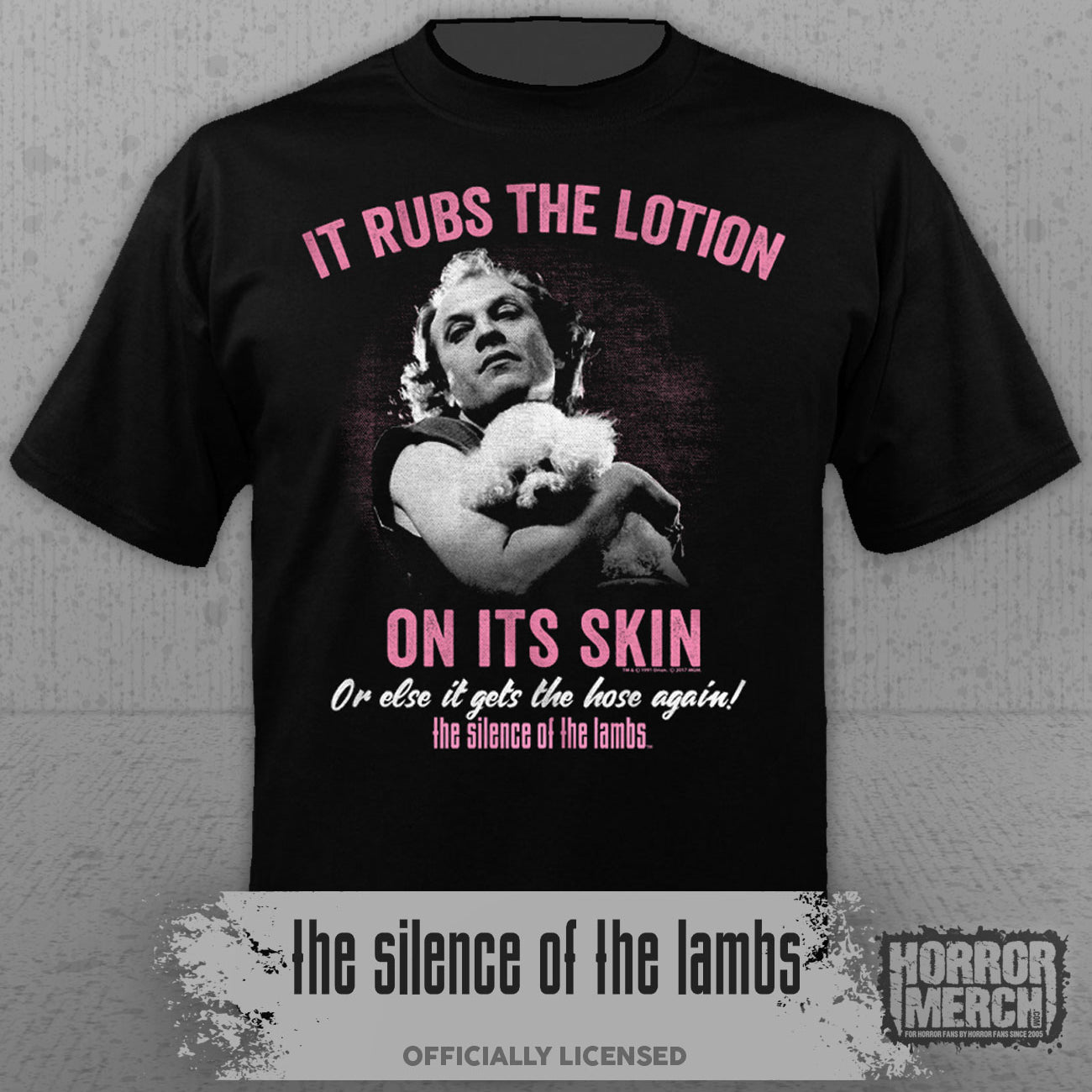 Silence Of The Lambs - It Rubs The Lotion On Its Skin Mens Shirt