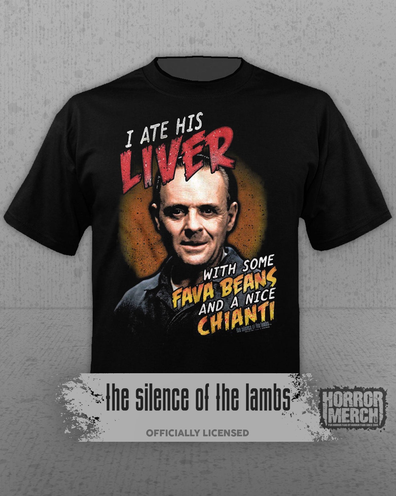 Silence Of The Lambs - Ate His Liver Mens Shirt