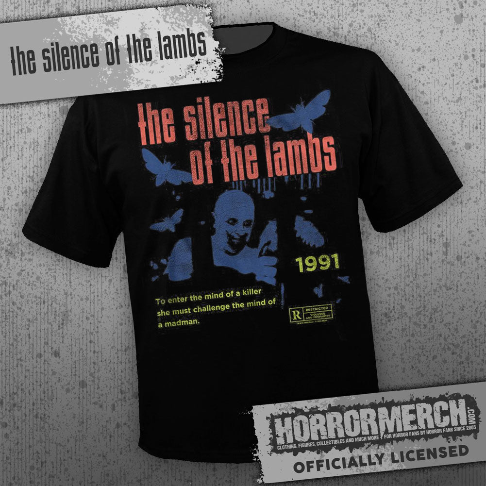 Silence Of The Lambs - Retro Poster Mens Shirt