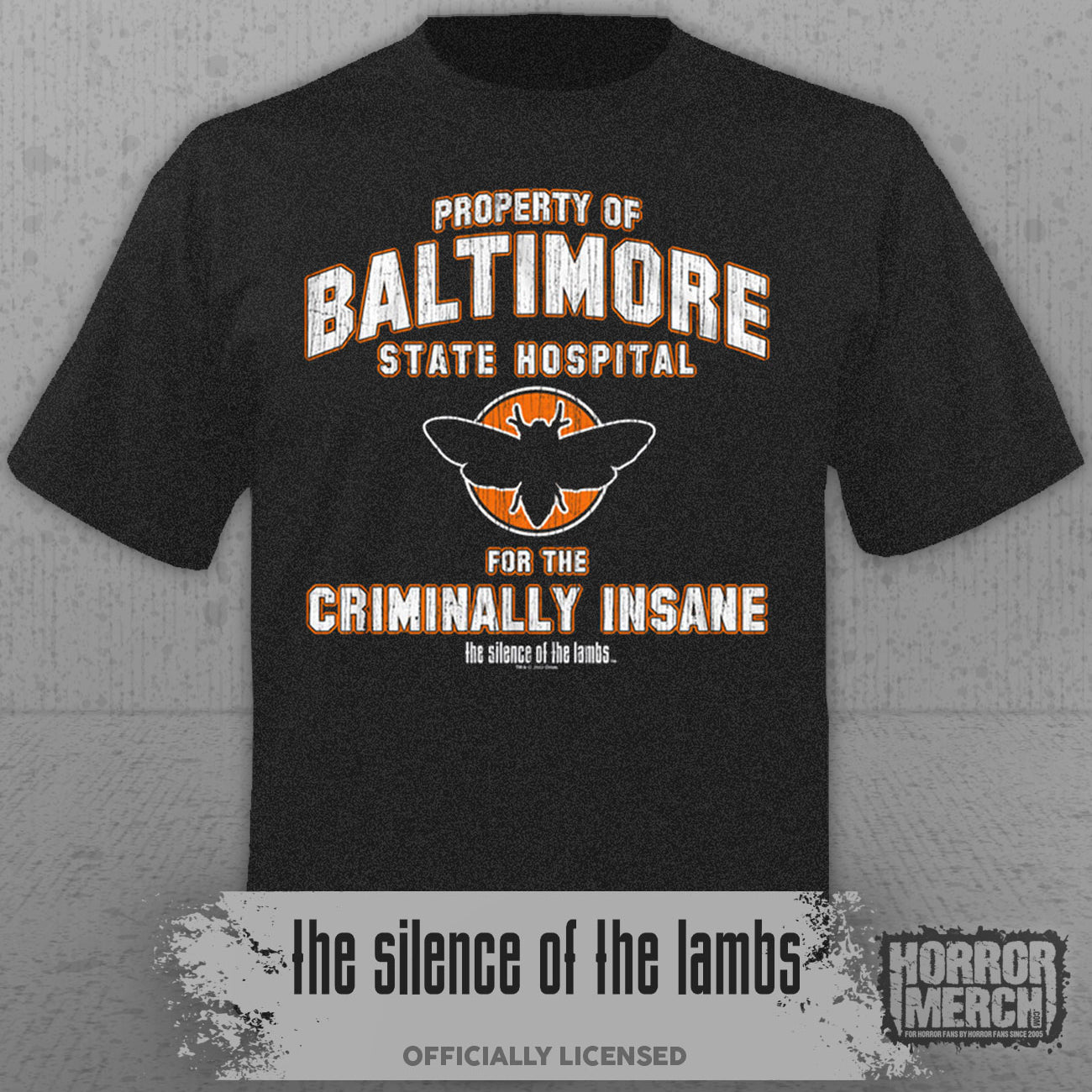 Silence Of The Lambs - Baltimore Mens Shirt (Gray)