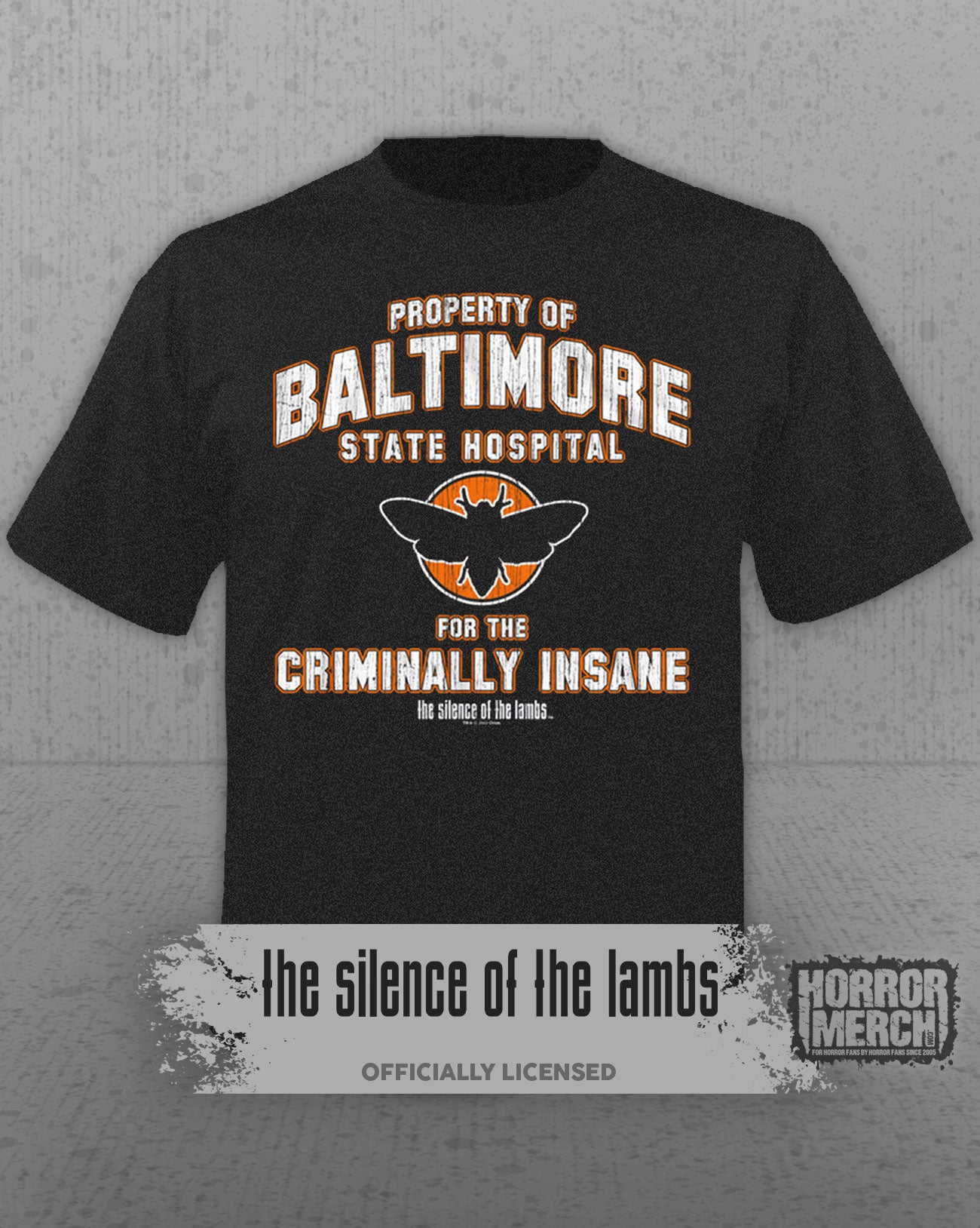 Silence Of The Lambs - Baltimore Mens Shirt (Gray)