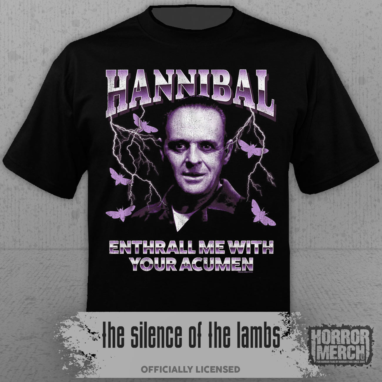 Silence Of The Lambs - Hannibal (Lightning) Mens Shirt