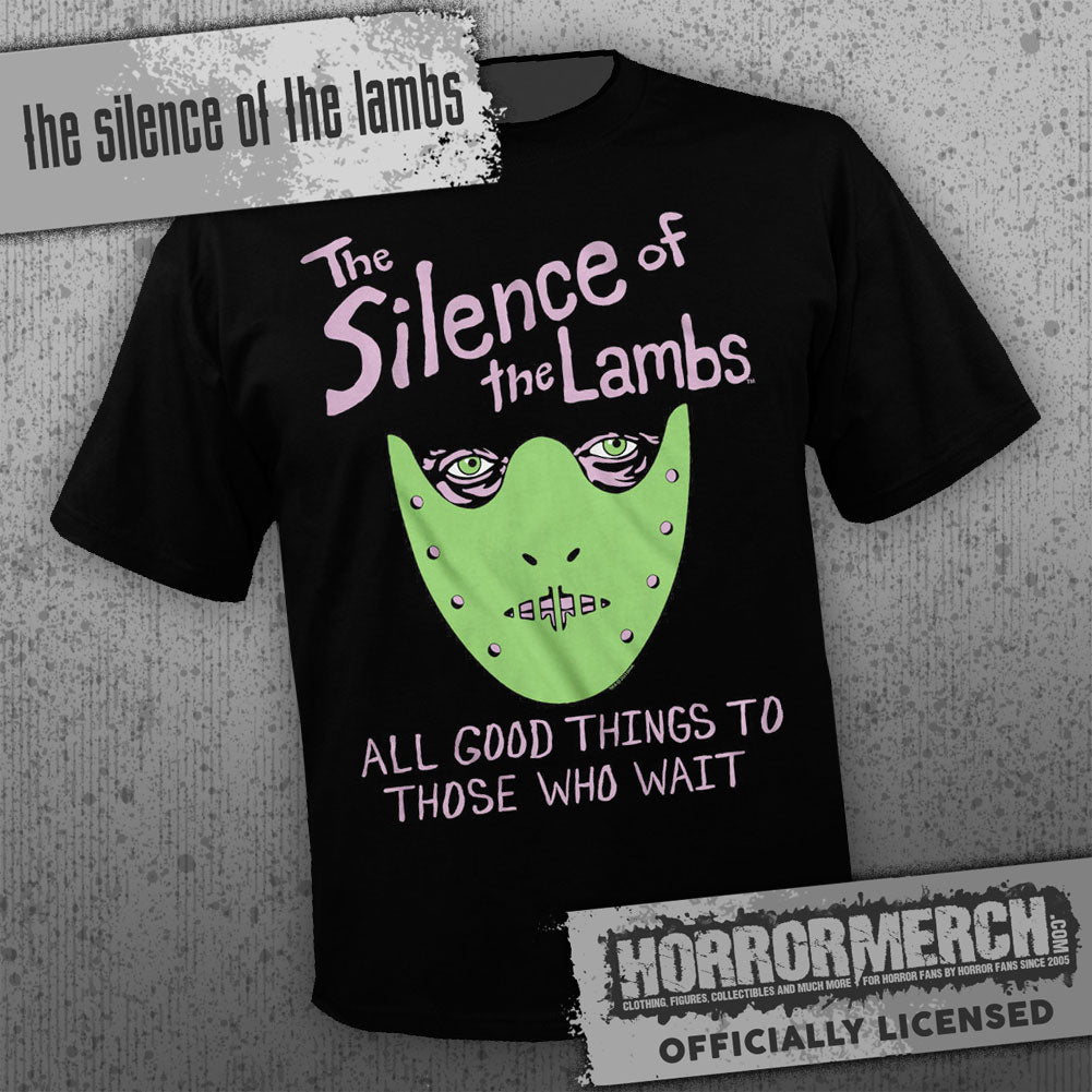 Silence Of The Lambs - Mask (Neon) Mens Shirt