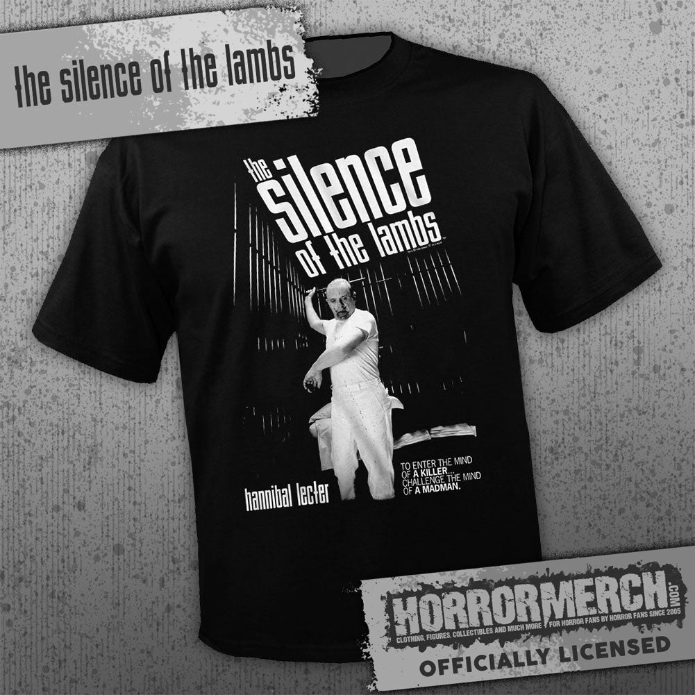 Silence Of The Lambs - Challenge The Mind Of A Madman Mens Shirt