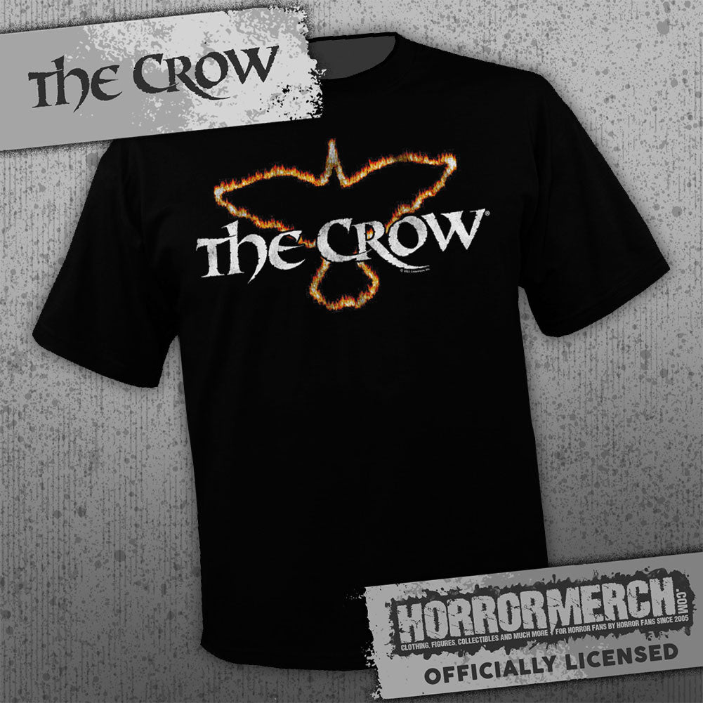Crow - Fire Logo Mens Shirt