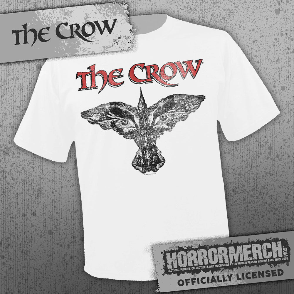 Crow - Logo (White) Mens Shirt