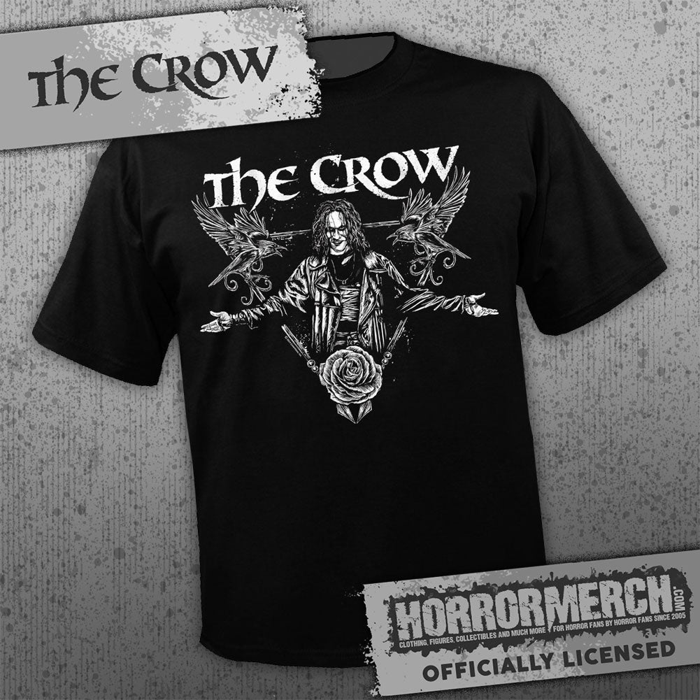 Crow - Arms Out Mens Shirt